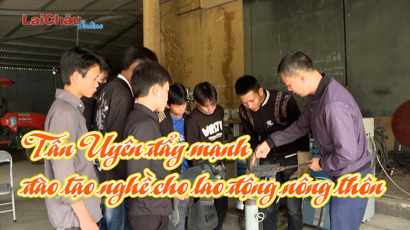 Tân Uyên đẩy mạnh đào tạo nghề cho lao động nông thôn