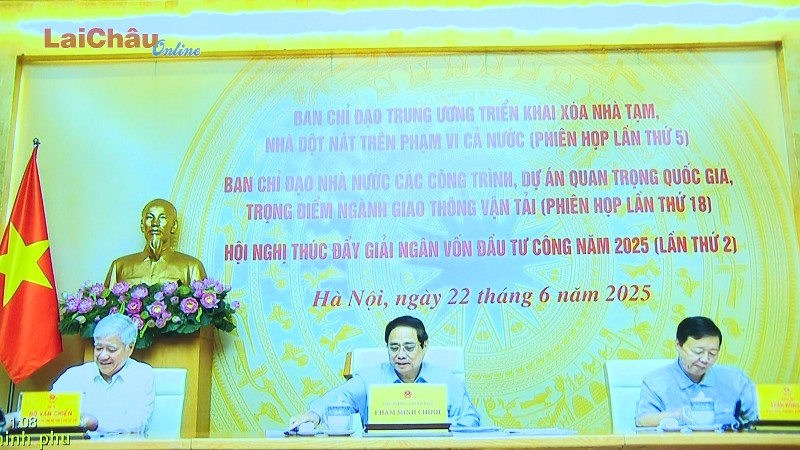 Hội nghị trực tuyến về chương trình xóa nhà tạm; triển khai dự án quốc gia, trọng điểm ngành Giao thông vận tải; thúc đẩy đầu tư công