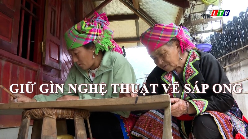 GIỮ GÌN NGHỆ THUẬT VẼ SÁP ONG