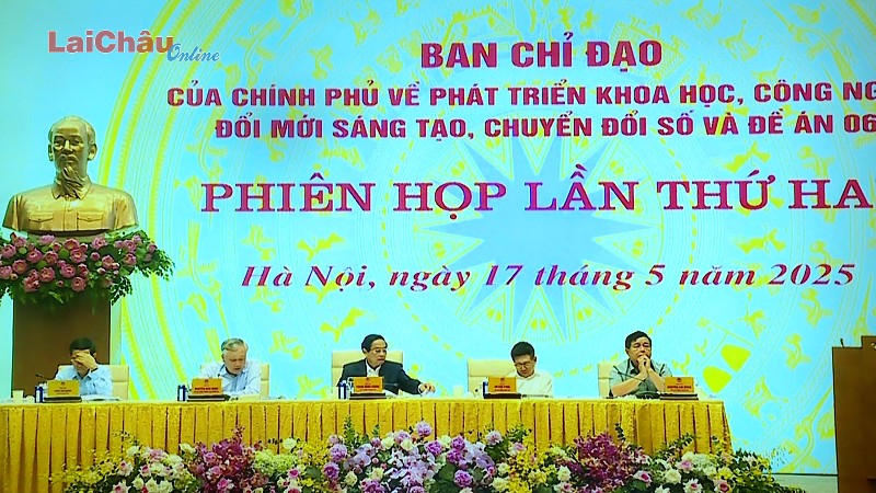 Phiên họp lần thứ hai Ban Chỉ đạo của Chính phủ về phát triển khoa học, công nghệ, đổi mới sáng tạo, chuyển đổi số và Đề án 06