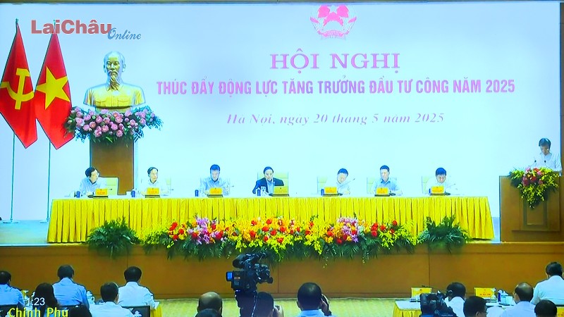 Hội nghị thúc đẩy động lực tăng trưởng đầu tư công năm 2025